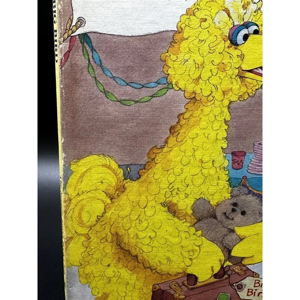 Sesame Street Book Club Welcome Home, Big Bird 1985 First Edition Hardcover READ